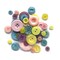 Buttons Galore Button Bonanza Bulk Buttons for Sewing & Crafts,  Assorted Colors - .50 LBS.
